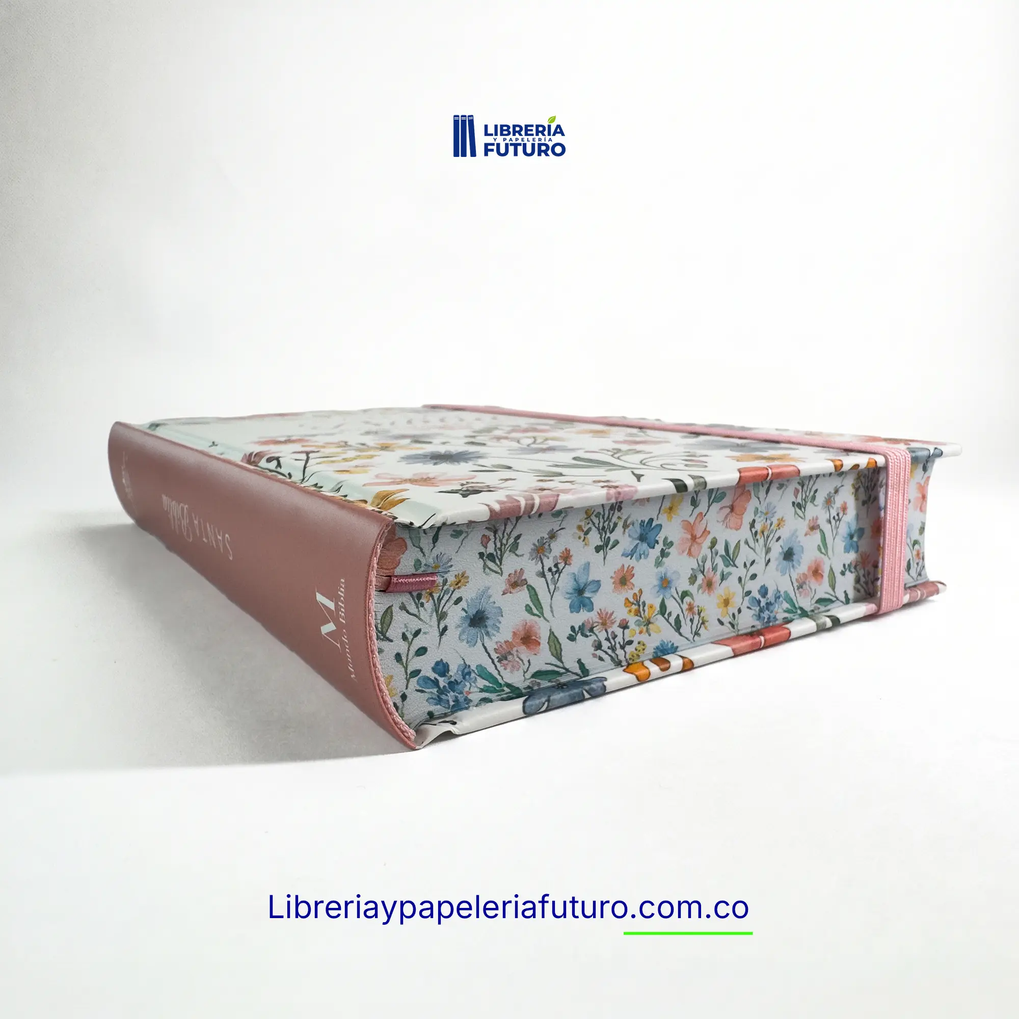Biblia mediana blanca primavera - Image 6