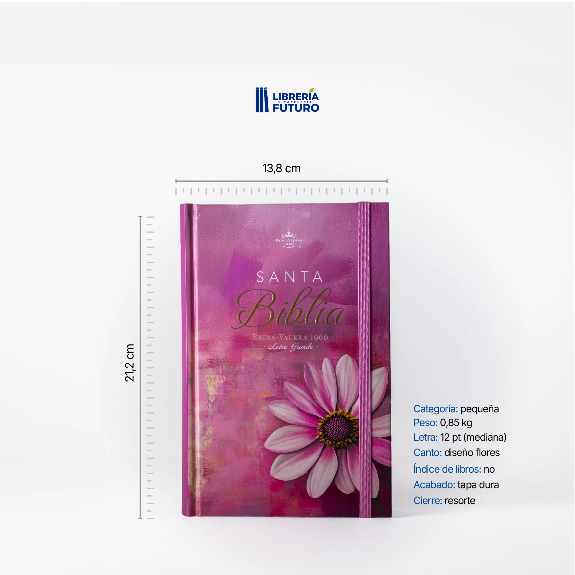 Biblia mediana fucsia primavera - Image 2