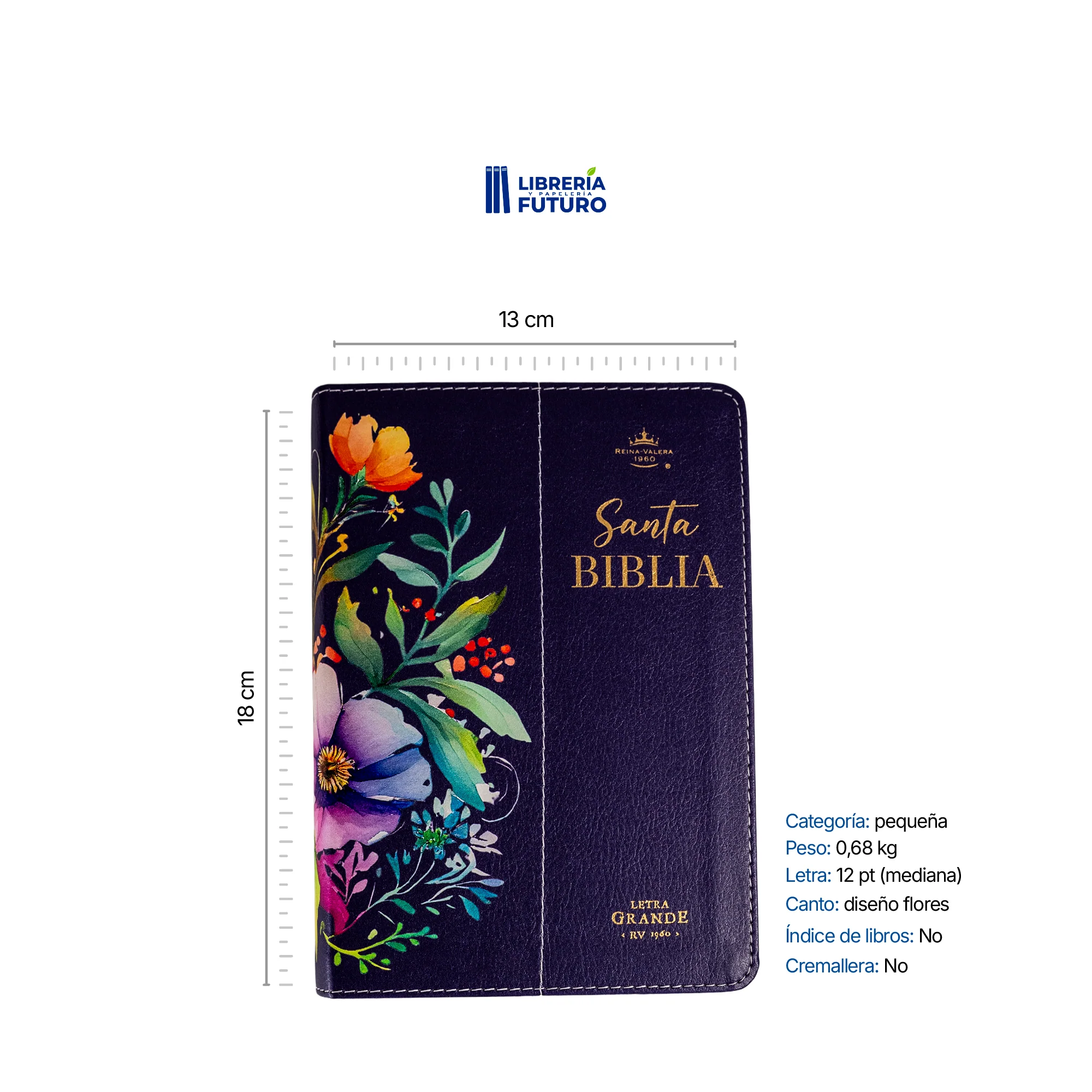 Biblia pequeña morada primavera - Image 2