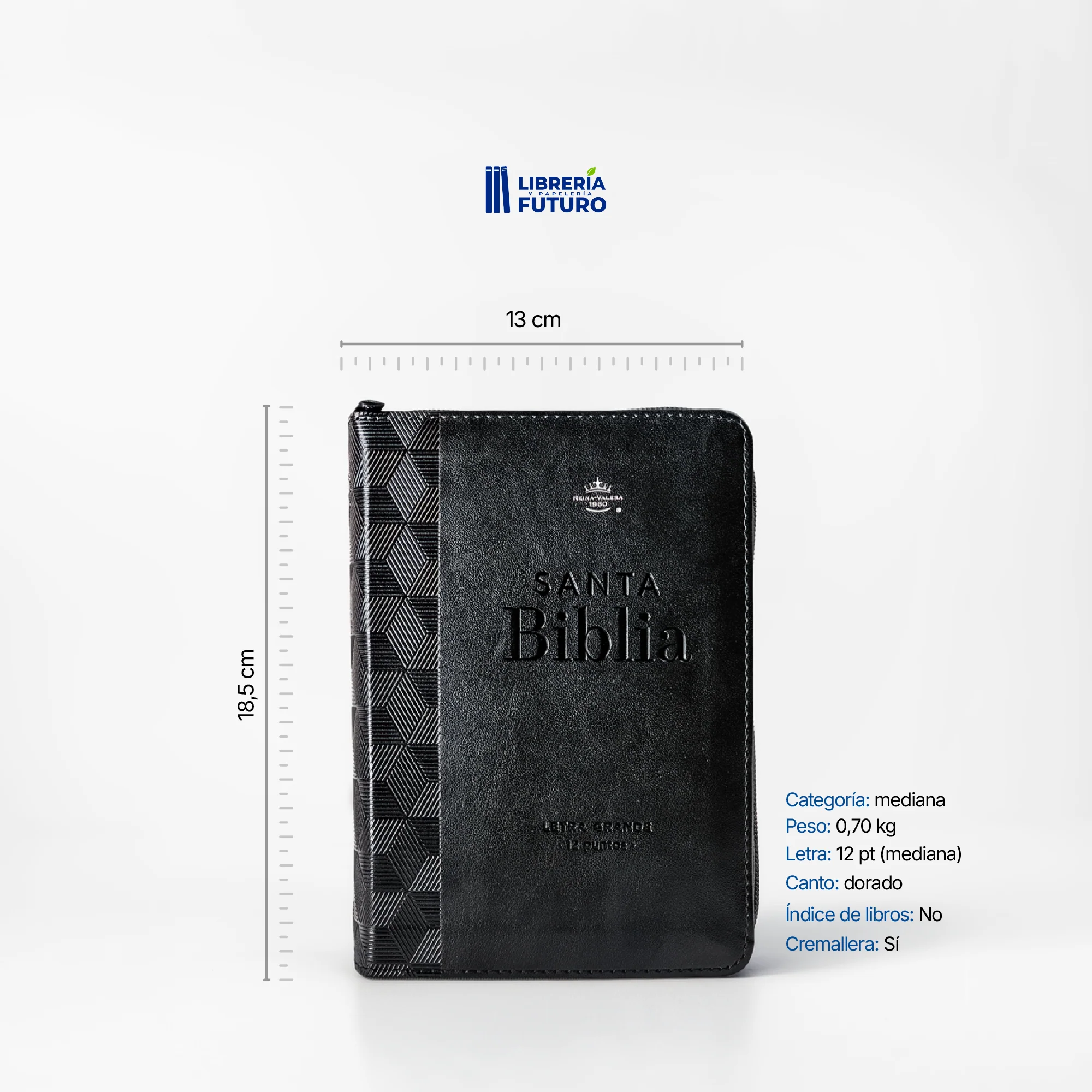 Biblia pequeña negra rombos - Image 2