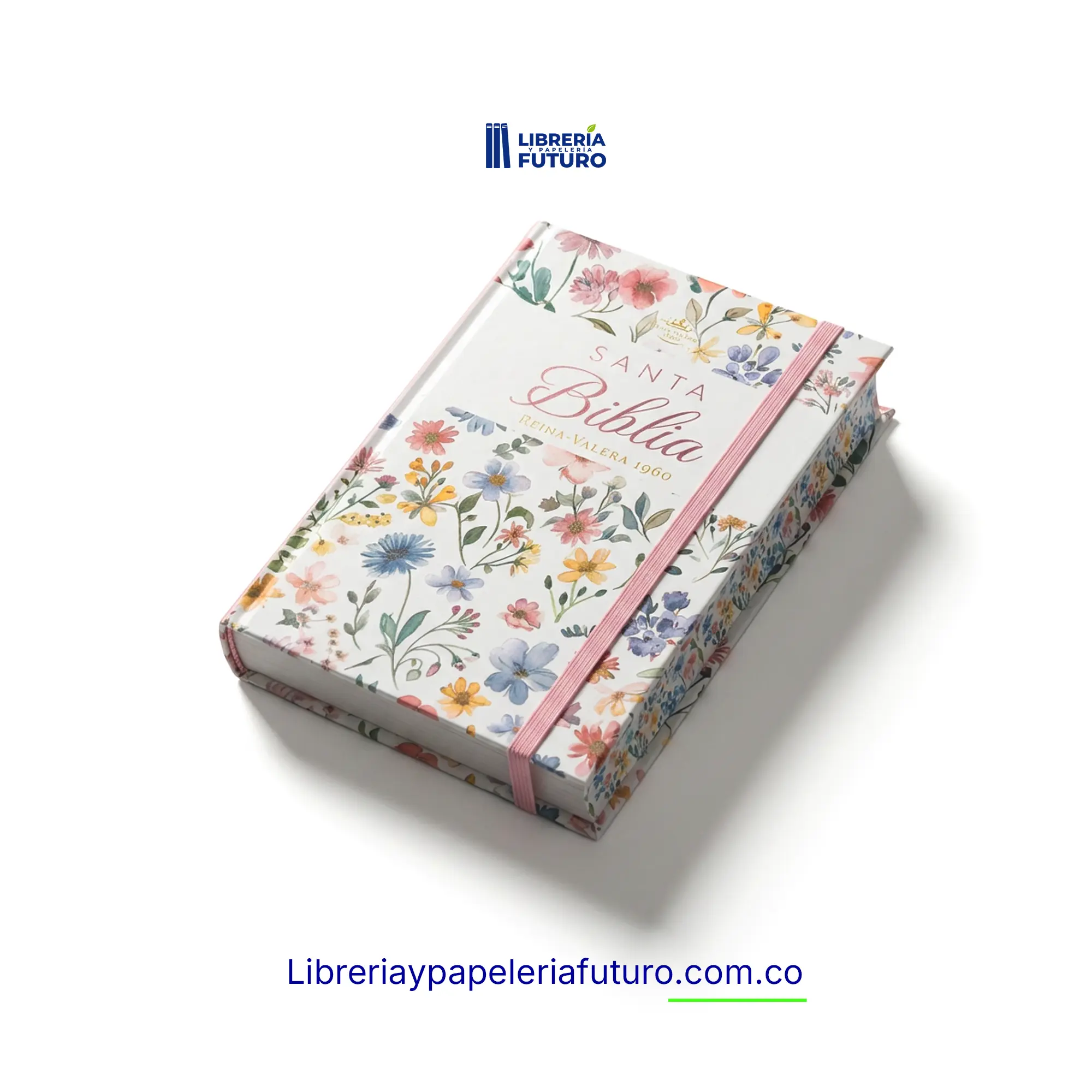 Biblia mediana blanca primavera - Image 3