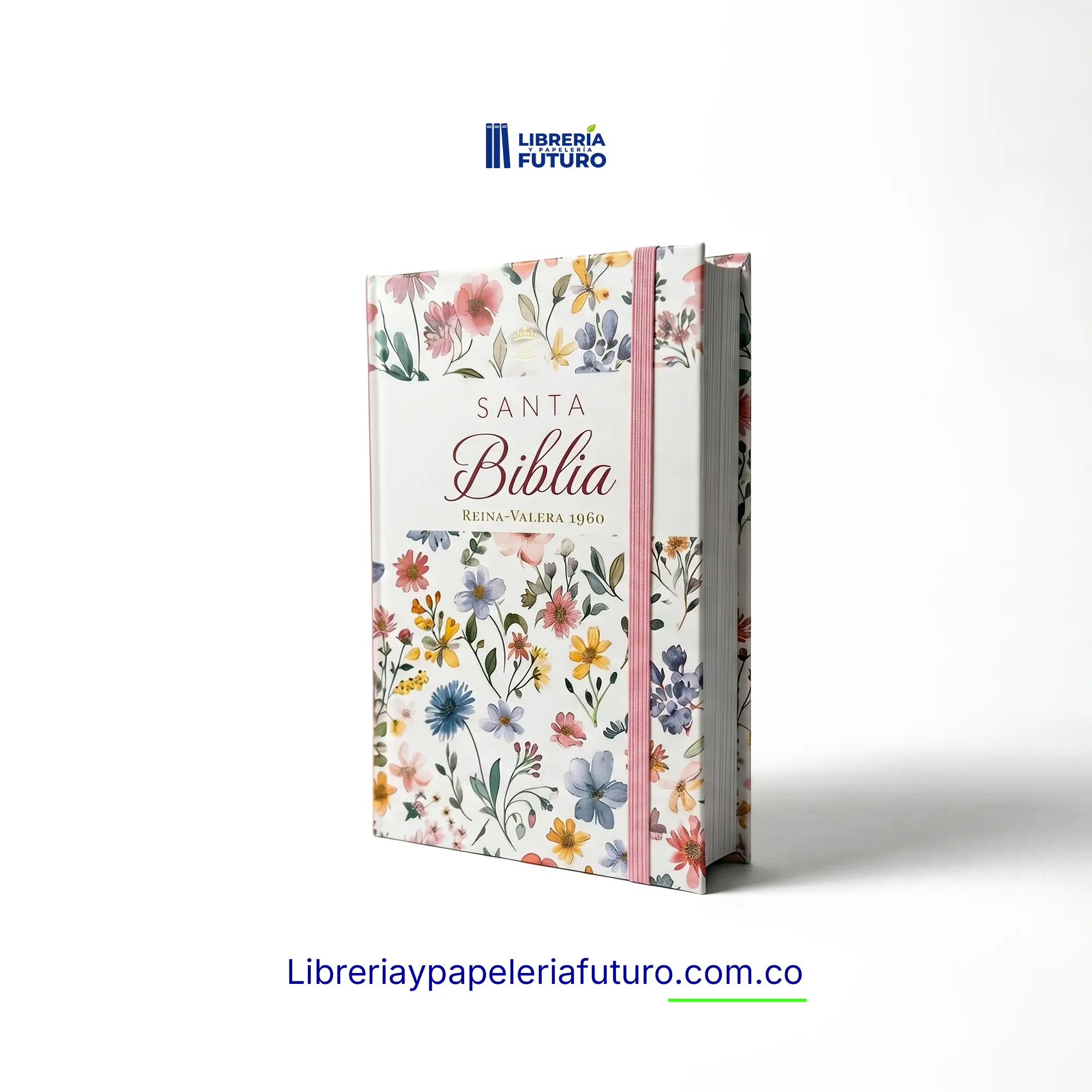Biblia mediana blanca primavera - Image 4