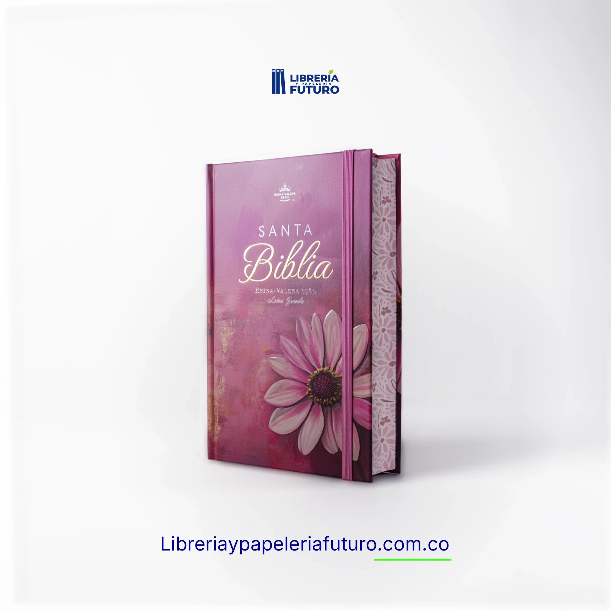 Biblia mediana fucsia primavera - Image 5