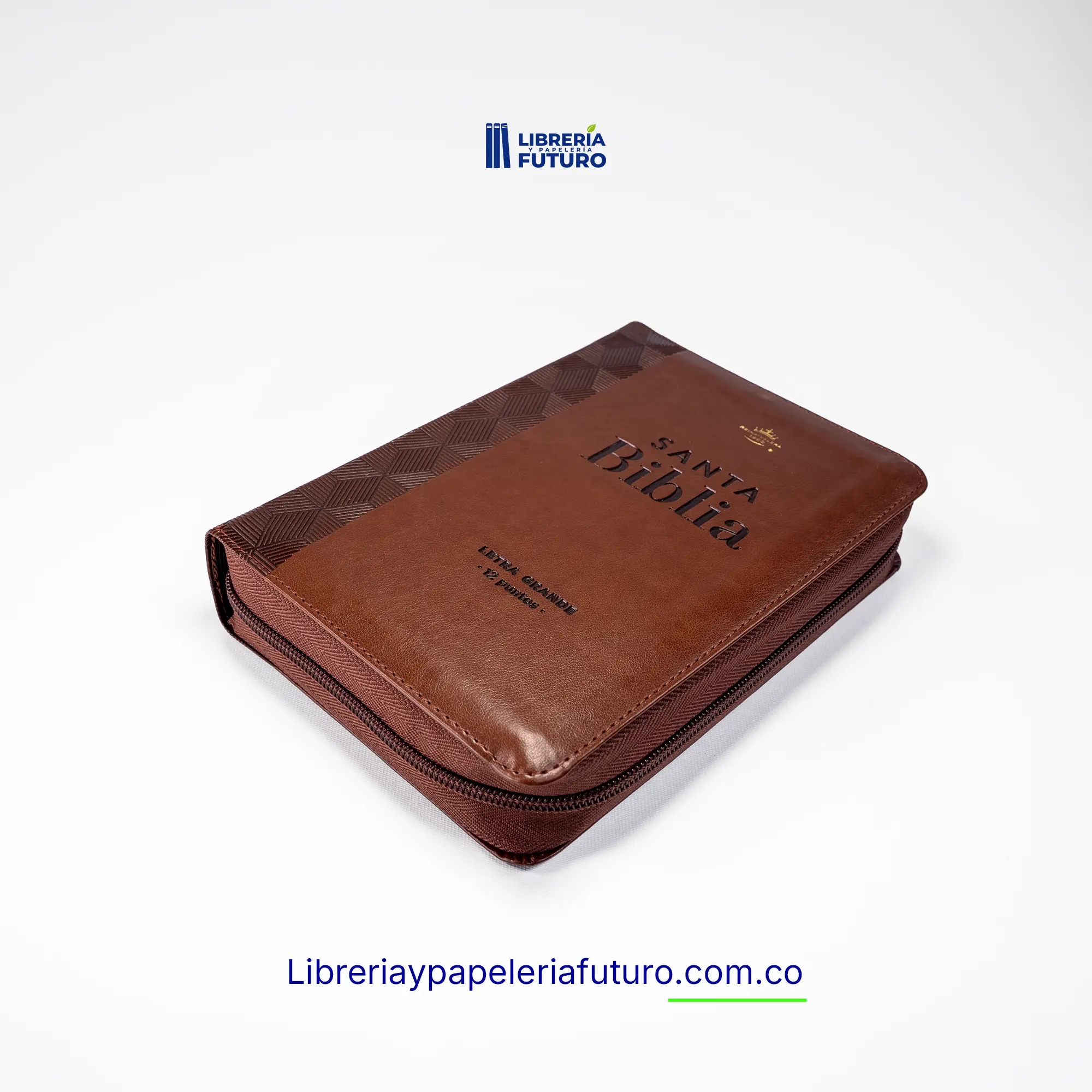 Biblia pequeña café rombos - Image 4