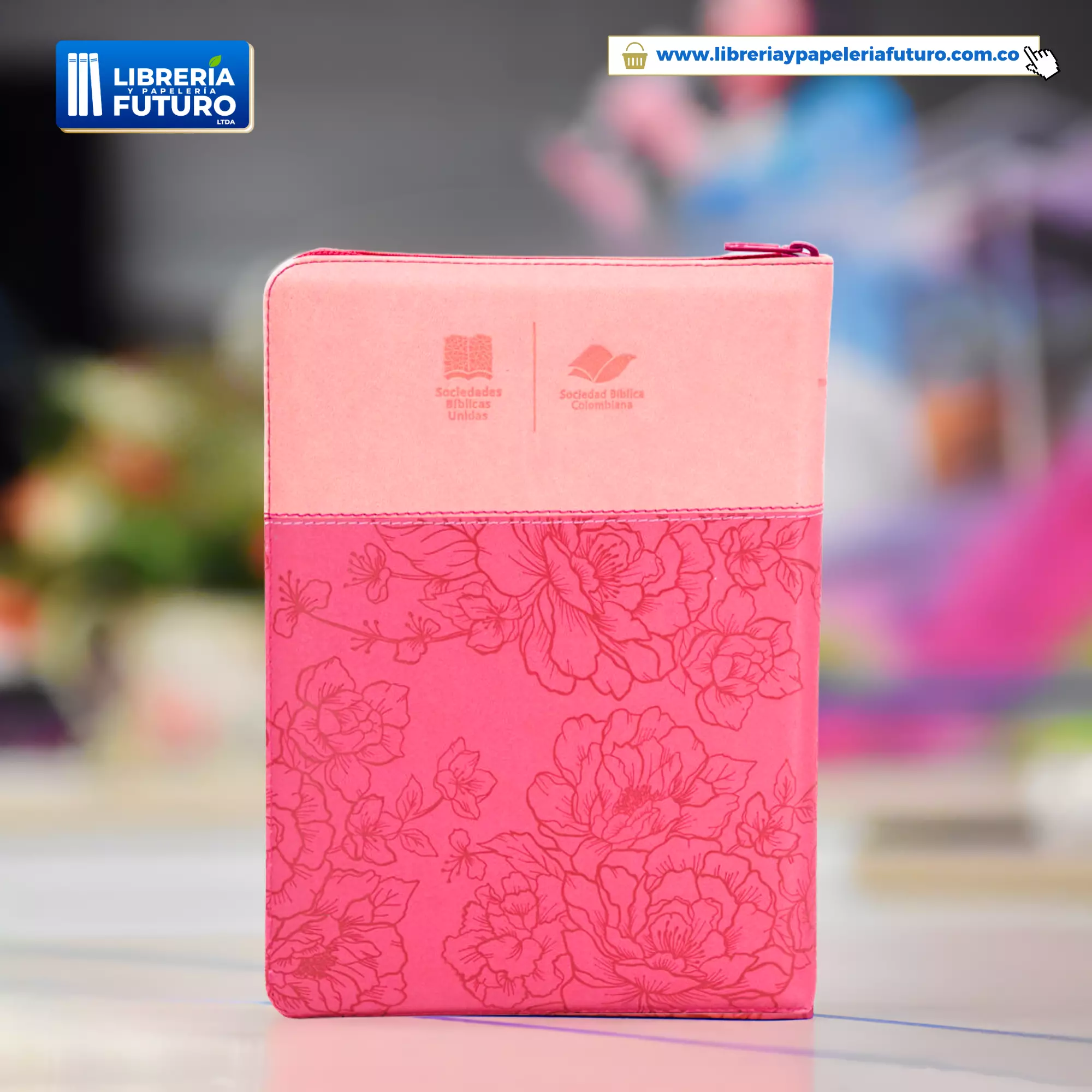 Biblia grande SBC rosada - Image 4